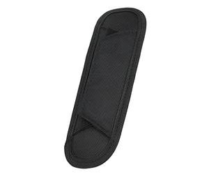 Taidda Durable Black Shoulder Strap Pad for Backpack, Comfortable Replacement Pad for Camera or Guitar, Made of Oxford Cloth, 9.1 X 2.8 Inches, for All Users