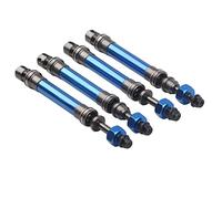 Taidda Durable Front Rear Drive Shaft Set for Slash 4X4, Precision-Made CVD Drive Shaft Upgrade Kit for RC Hobbyists (Dark Blue)