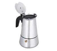 Taidda Durable Stainless Steel Maker Mocha Pot for Busy Workday Mornings 100-450ml (200ml)