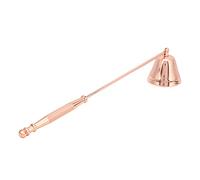 Taidda Eco-Friendly Stainless Steel Candle Snuffer for Safely Extinguishing Candles At Home or Events (Rose Gold)