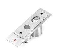 Taidda Electric Mortise Lock High Strength Metal Screw/Fastener Design for Glass Door Security, DC12V Embedded Lock System for Home Security Equipment