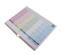 Taidda English Calendar Large Blank Block Desk Calendar for Daily Planning and Scheduling Multicolor 37 × 30 Cm (#1)