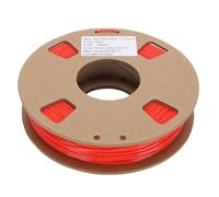 Taidda Enhanced TPU 1.75mm Filament with 95A Hardness for Elastic 3D Printing | Ideal for Drone Components, Transparent | 1 Roll (Red)