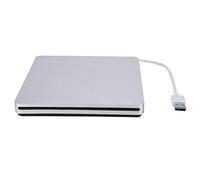 Taidda External DVD Drives Burner, Power Saving USB 3.0 Data TransmissionExternal Slot-load DVD CD Burner Driver for Mac/Windows