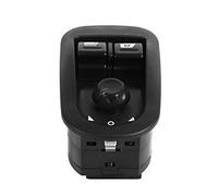 Taidda Fit for Fit for 206 Electric Window Lifter Button High Performance Switch for Car Side Mirrors Control Easy to Install for Hatchback, Saloon, and SW Models Plastic Black 1pc