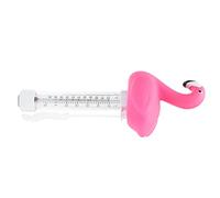 Taidda Floating Animal Shaped Pool Thermometer High Accuracy for Swimming Pool & SPA, Durable Thermometer for Water Temperature Measurement Pink 8x22cm