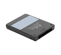 Taidda FMCB V1.953 Memory Card Free MCboot Program Data Saver Card for Game Memory Players Plug and Play for Consoles ABS Black 1.6" X 2.4" X 0.3" (64MB)