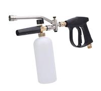 Taidda Foam Cannon Foam Sprayer, 4000 PSI 1L Capacity with 2 Connector Interface & 1/4 Inch Nozzle, Ideal for Motorcycles Cars Trucks SUVs Roofs Driveways