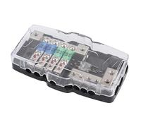 Taidda Fuse Distribution Box Car Audio Stereo Multi-Functional Fuse Holder with LED Indicator for SUV ATV UTV