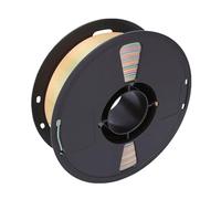Taidda Gradient PLA Filament Stable Diameter Fit for Bambu Lab 3D Printer 1.75mm 1KG Printing Supplies Toy Decor Handcraft Indoor Safe Material(1 X 3D Printing Filament) (Silky Macaron Color)