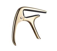 Taidda Guitar, Acoustic Guitar with Thick Silicone Pad & Zinc Alloy Construction, Ideal for Electric Ukulele, Bass & Folk Classical Guitars (Gold)