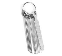 Taidda Guitar Nut File Set Guitar Nut Files 13 Neddles Set Tool Kit Accessory Ukelele Bridge Saddle for and Ukelele.