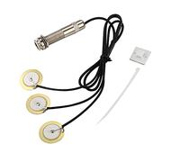 Taidda Guitar Pickup Piezo Amplifier Transducer with Stable Wire, Anti-aging, Low Noise for Desirable Sound Quality for Guitarists, Convenient Install, Self-adhesive Design