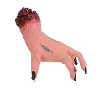 Taidda Halloween Crawling Hand Scary Moving Realistic Light Yellow Skin Color Battery Powered Decor for Haunted House & Costume Party Material