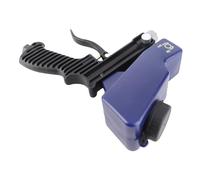 Taidda Handheld Portable Sandblasting Gun with Adjustable Flow for Car, ABS Material, Tank Capacity, Suitable for Rust Removal, Polishing, Light Metal Dead Corners (Blue)