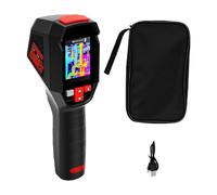 Taidda Handheld Thermal Imager 240x240 Resolution 15 Color Palettes Rechargeable Infrared Camera with 25Hz Refresh Rate and 2.4 inch TFT LCD for HVAC Home Inspection
