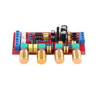 Taidda HIFI Pre-amplifier Tone Board, AC 12V HIFI Preamp NE5532 Pre-amplifier Tone Board Kits OP-AMP HIFI Amplifier 2#