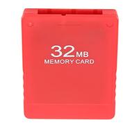 Taidda High Speed 32MB Memory Card for, Efficient Data Storage for Custom Profiles, Easy to Plug in and Play, Suitable for Serious Gamers, ABS Material (Red)