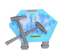 Taidda Ice Breaking Interactive Puzzle Toy for Parent Child Brain Development, Motor Skills, and Hand-Foot Coordination, Non- Plastic, Blue and White Ice Cubes, Ages 3+ (#1)