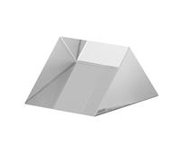 Taidda K9 Optical Glass Triangular Prism, Unique Decorative Prism with Better Refraction, RGB for Colorful Display, 20x20x20mm, for Science Experiments Classroom (20 * 20*)