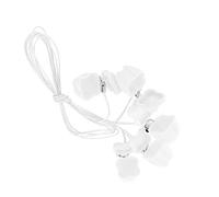 Taidda Kids Durable Plastic Baby Milk Tooth Storage Box with Lid for Wonderful Childhood Memories, 5pcs for Baby Teeth Collect & Organize, Necklace Tooth Saver for Kids (White)