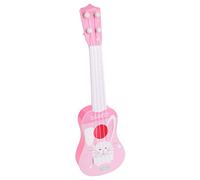 Taidda Kids Guitar Realistic Simulation Toy Clear Sound Early Education Music Toy for Children, Comfortable Touch for Music Enthusiasts, Plastic 35.5x10.5cm (Type 2)