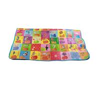 Taidda Large Foldable Reversible Baby Crawling Mat for Floor Indoor Outdoor Use Non Slip Infant Play Mat for Toddler Napkin Pad