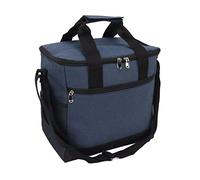 Taidda Leakproof 15L Collapsible Cooler Bag for Picnics Beach Camping Barbecues, Multi Purpose Insulated Heat Preservation Food Bag, Convenient for Everyday Use (Dark Blue)