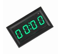 Taidda LED Digital Car Clock Super Bright Luminous Watch for Night Easy Reading, Universal Car Accessory Decoration for Most Cars - ABS, Red/Green/Blue - Durable and Stylish - Ideal for Boats and