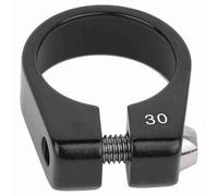 Taidda Lightweight Aluminium Alloy Screw/Fastener Type Clamp for Bike Pipe, Firm Grip, Protects Bikes, Ideal for Cycling Enthusiasts, Red