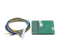 Taidda Lithium Battery Charging Protection Board, 14S 48V 100A PCB Balance Charging Over Discharge Charge Temperature Protection 14 Strings Series Protect Module