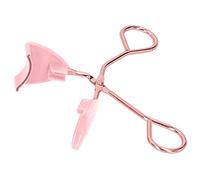 Taidda Magnetic Eyelashes Clamp/Holder Premium Stainless Steel Strong Magnetic Force for Easy Wear Reusable Eyelashes Applicator for Home Salon (Rose Gold Handle Pink)