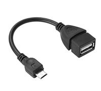 Taidda Mobile Phone OTG Connect Cable Converter Non-Destructive Signal V8 Interface Micro USB to USB Female for Card Reader, Keyboard Strong and Durable Material for Devices