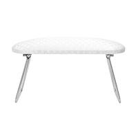 Taidda Nail Art Hand Pillow Foldable Supportive Manicure Hand Holder for Convenient Nail Painting and Drying for Home or Salon Use 11.4", 5", 6.6", 3.9" (White)