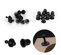 Taidda Net Clips Fasteners, Sound Isolation Clamp/Holder Sound Box Net Cover Frame Box Body Fixing Button Snap Fastener Buckle With Snap Fixing Buckle Speaker Grill Guide Pegs Kit For