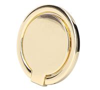 Taidda Phone Ring Holder Strong Magnetic Adsorption 360° Rotation Phone Finger Holder for Magnetic Car Mount Universal for Mobile Stylish and Simple Metal for Watching Drama and Entertainment (Golden)