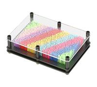 Taidda Pin Art Toy Creative 3D Plastic Board for Kids Room Decoration or Office Display, Inspiring Hand Print Model Cloning Gift, Suitable for Children's Playtime, 4.9x6.9x1.6in