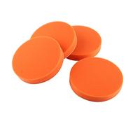 Taidda Polishing Buffing Waxing Pad Kit for Car Polisher Buffer Orange Sponge Pads 6" 10Pcs, Reusable Washable Professional