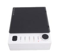 Taidda Portable CD Player Bluetooth 5.1 with FM Radio Remote Control for Home Office 2600mAh Battery Supports USB MP3 Sound Output (White)