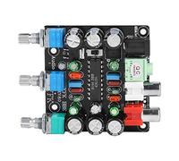 Taidda Preamp Tone Board, Sturdy Durable Lightweight Portable Compact 2 Channels Amplification Preamp Board Upgraded HiFi Sound Audio Mixer Board for Amplifier