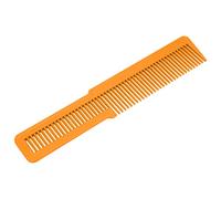 Taidda Professional Hairdressing Comb Durable Wide Tooth Styling Comb for All Hair Types to the Scalp Massage Suitable for Different Hairstyles Plastic 1 Combing Effect for Home Salon Use (Orange)