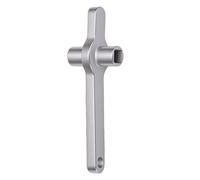 Taidda Radiator Bleed Key, Square Hole Radiator Air Outlet Handle with Imperial and Key Sizes for Standard 5x5mm Valves, Thickened Alloy Steel