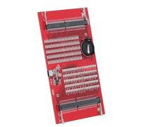 Taidda RAM Memory Slot Tester Card DDR4 DDR5 2 in 1 with LED Light for Laptop, Fast Testing Tips, CR2032 Battery, PCBBattery Red