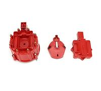 Taidda Red Distributor Cap Replacement for V8 Engines Direct Replacement for Auto Parts Fit for Oldsmobile, Fit for, and for