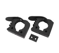 Taidda Rubber Arrow Storage Case Clamp Mount Heavy Duty Grip for 1-1.5in Tools Offroad Vehicles UTV ATV Marine Boats (2PCS)