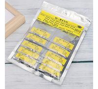 Taidda Rubber Sealing Washers Watch O Ring for Back Cover, 950pcs Watch Gaskets for Repairing Workers, 0.5mm-0.7mm Thickness for Almost All Kinds of Watches (#2)