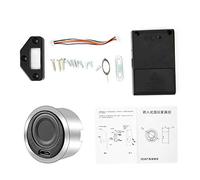 Taidda Security Combination Lock, Full Automatic Semiconductor Keyless Fingerprint Lock for Cabinet Drawer