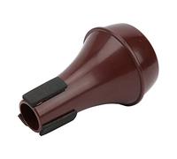 Taidda- Semi-Closed Trumpet Mute, rustproof and firm Trumpet Mute Silencer, Guitar for home Music Instrument Trumpet Red wine
