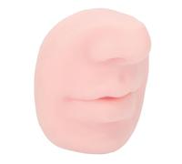 Taidda Silicone Flexible Nose Model Reusable Displays for Teaching, Imitation Nose Model for and Lip Studs, 2.8 X 3 X 1.7in Size (Light Skin)