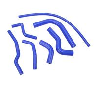 Taidda Silicone Radiator Coolant Hose Leakproof Heat Fit for Suzuki Samurai, High Strength, Easy to Install for Replacement 7" Silicone Radiator Coolant Hoses (Blue)